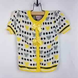 Little Lass Short Sleeve Cardigan